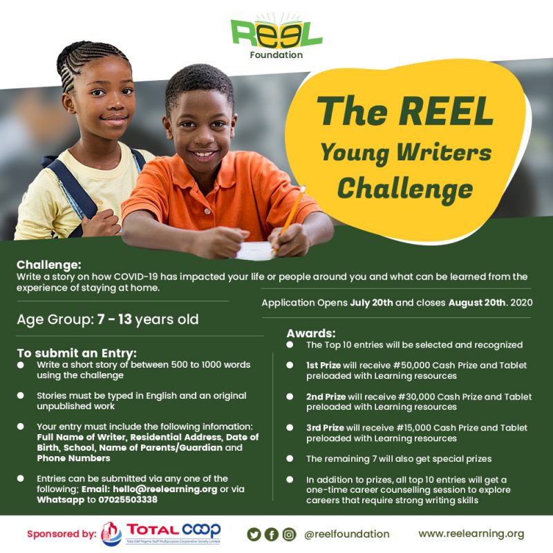 The REEL Young Writers Challenge