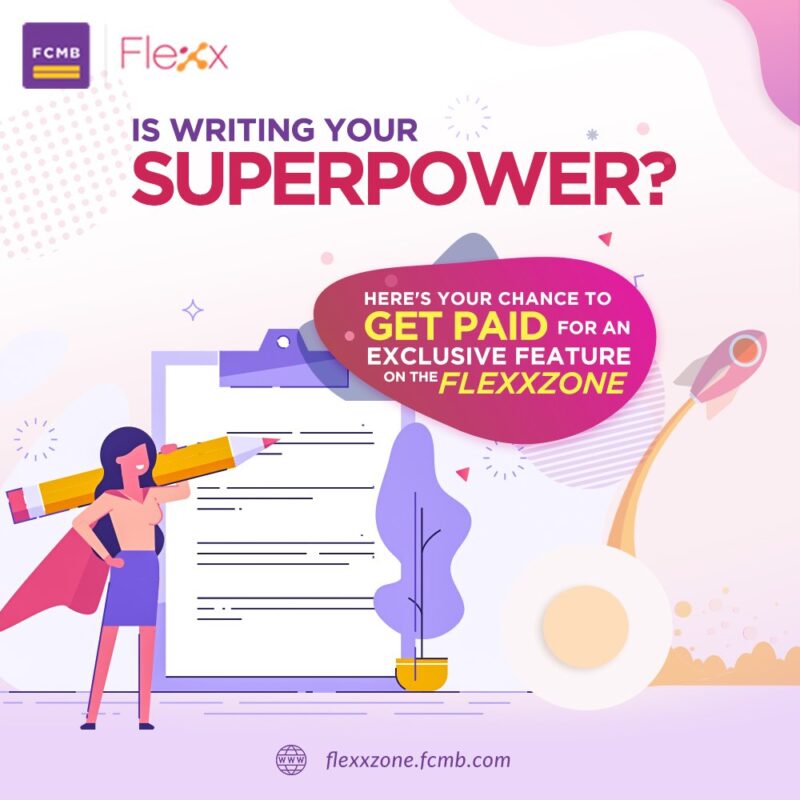 FCMB Flexx Writing Challenge 2020 for Young Writers