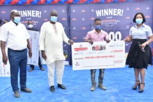 N11m for 11 winners: Dangote spreads joyful alerts in Ikorodu, Lagos