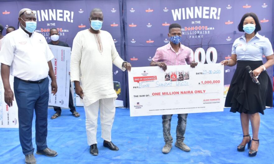 N11m for 11 winners: Dangote spreads joyful alerts in Ikorodu, Lagos