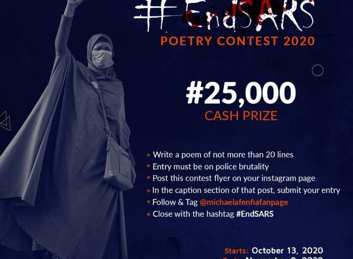 #EndSARS Poetry Contest 2020