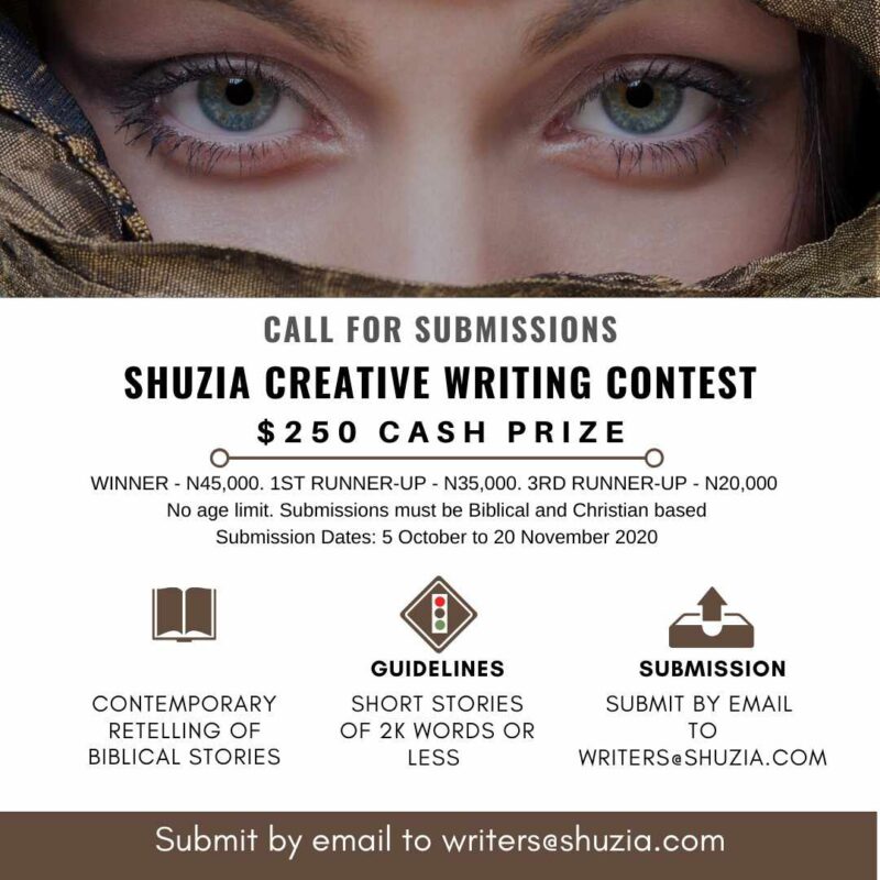 Shuzia Creative Writing Contest | $250 Cash Prize
