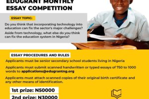 Edugrant Essay Competition