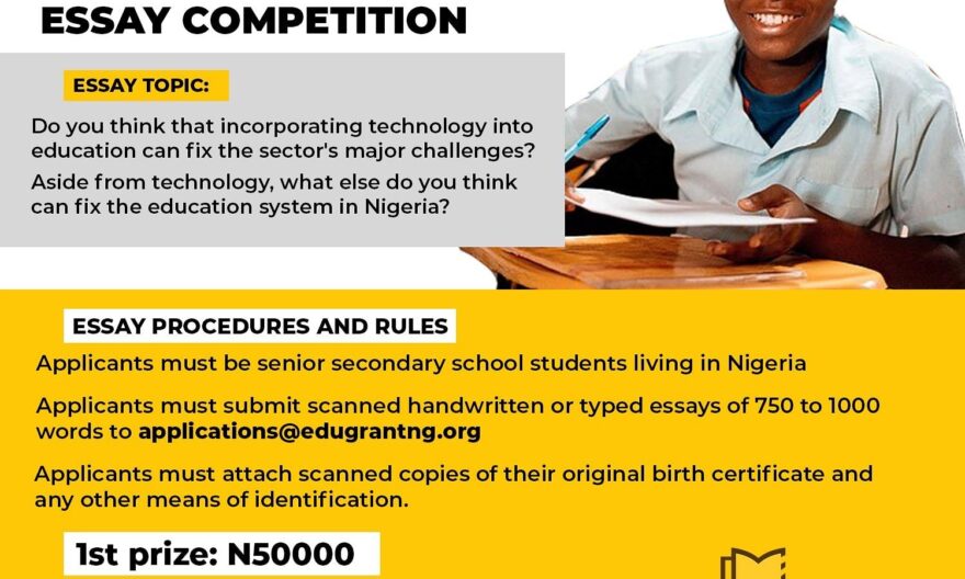 Edugrant Essay Competition