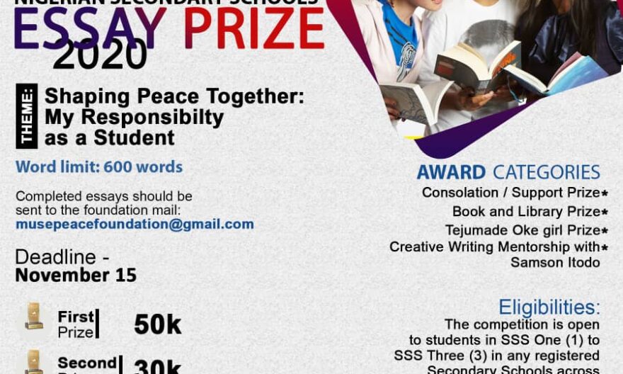 Nigerian Secondary Schools Essay Prize