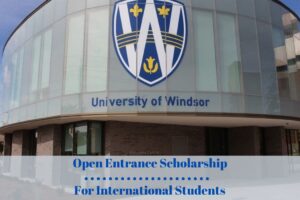 University of Windsor Entrance Scholarships