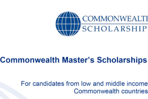 Commonwealth Fully Funded Master’s Scholarships