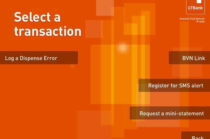 How to rectify a dispense error on your GTBank account