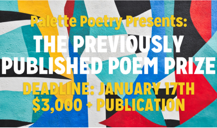 The Previously Published Poem Prize