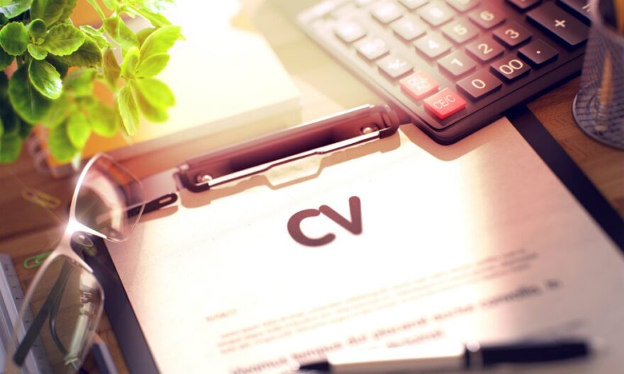 how to write a good CV