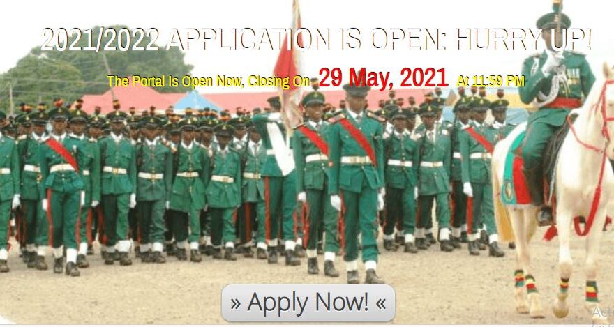 Application For Admission into Nigerian Military School 2021/2022 Academic Session