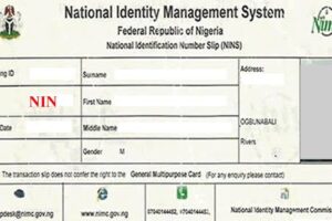 Print Improved NIMC Slip Online