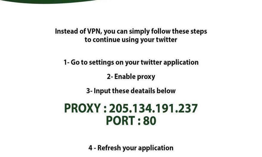 How to use Twitter in Nigeria without VPN