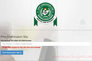 How to Re-Print JAMB Examination Slip 2021