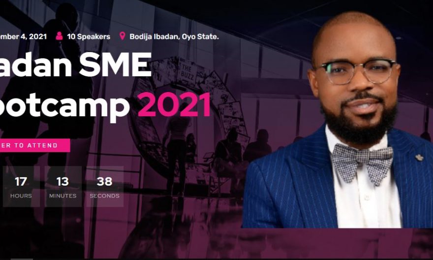 Ibadan SME Bootcamp 2021 with Piggyvest and UI-Reconnect Alumni group