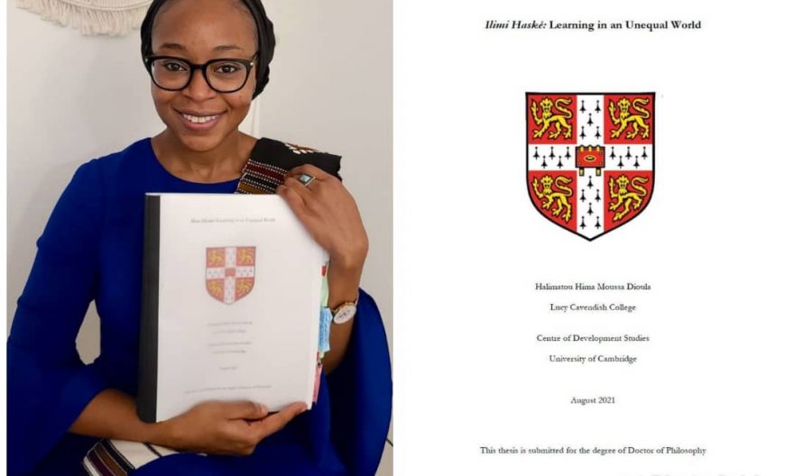 16 Years After Leaving Niger uneducated, Lady Finally Completes PhD Program at University of Cambridge