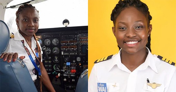 21-Year Old Becomes Ghana’s Youngest Female Commercial Pilot